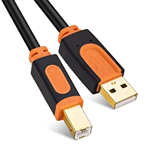 cable usb para impresora 25 ft